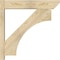 Ekena Millwork Westlake Slat Rough Sawn Outlooker, Douglas Fir, 6"W x 28"D x 28"H OUT06X28X28WTL06RDF - alternate 2